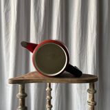 Enamelled Cast Iron Coffee Pot by Antti Nurmesniemi for Finel, 1950