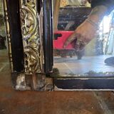 Napoleon III style panoramic mirror