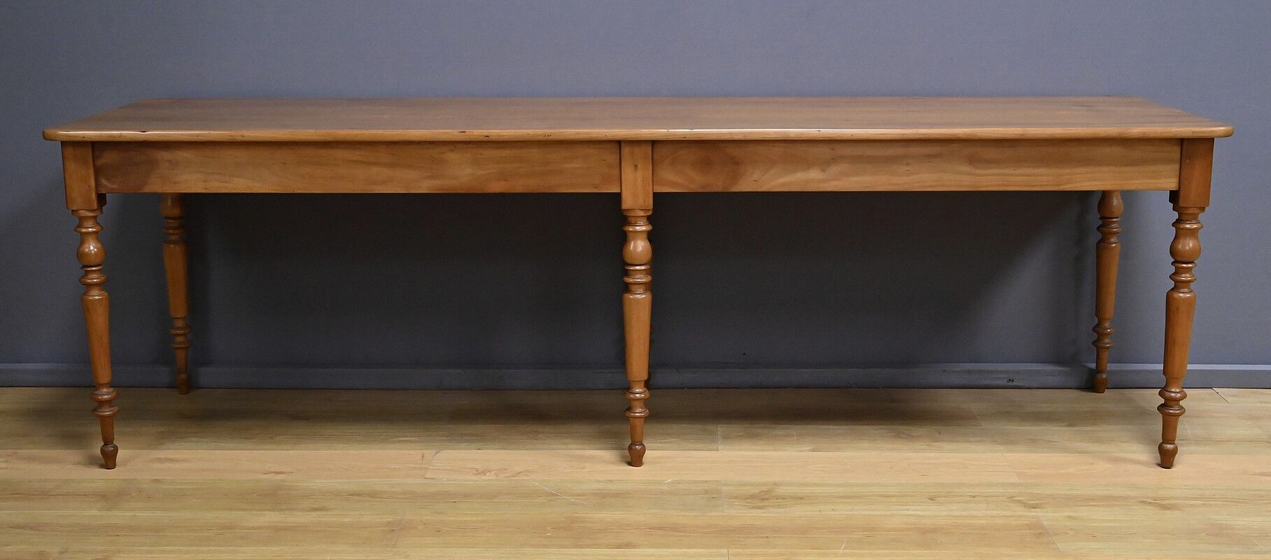 Table de ferme en merisier – fin XIXe