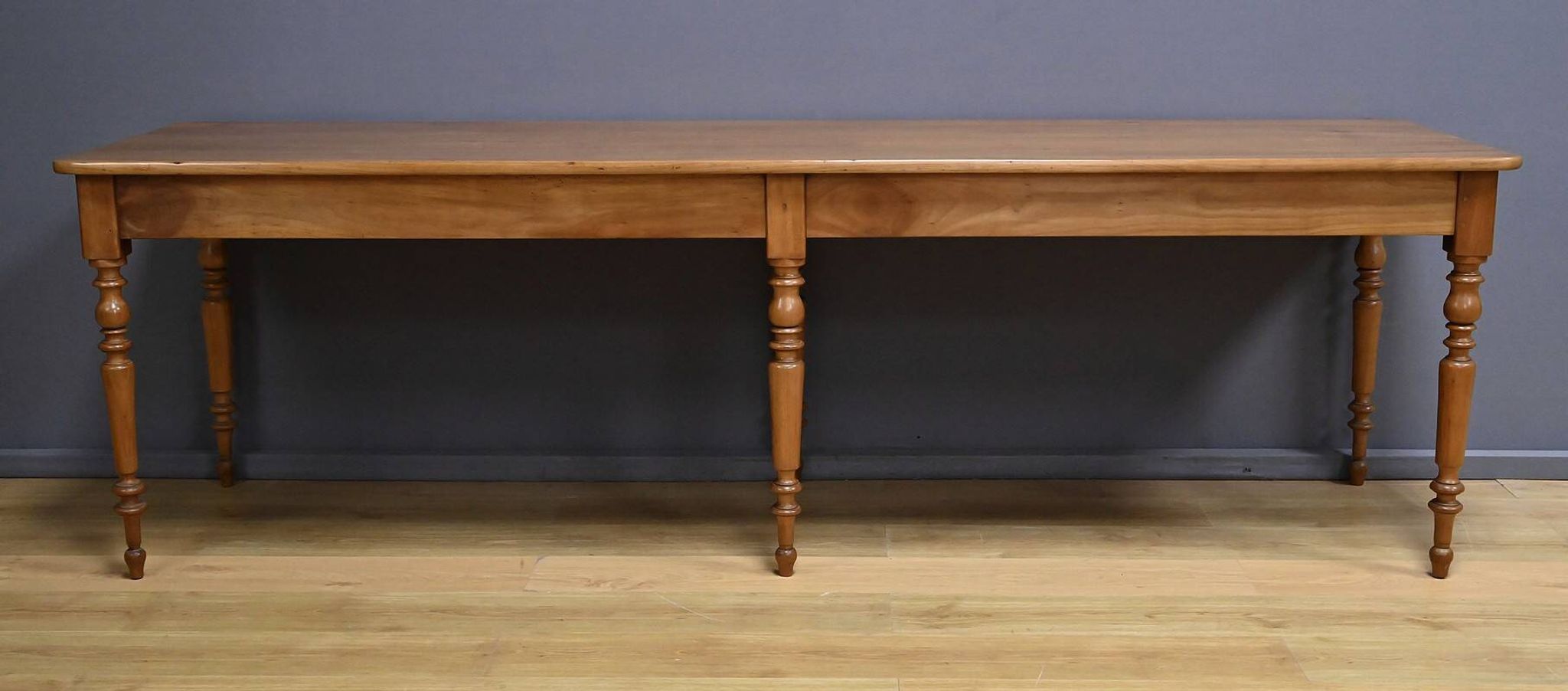 Table de ferme en merisier – fin XIXe
