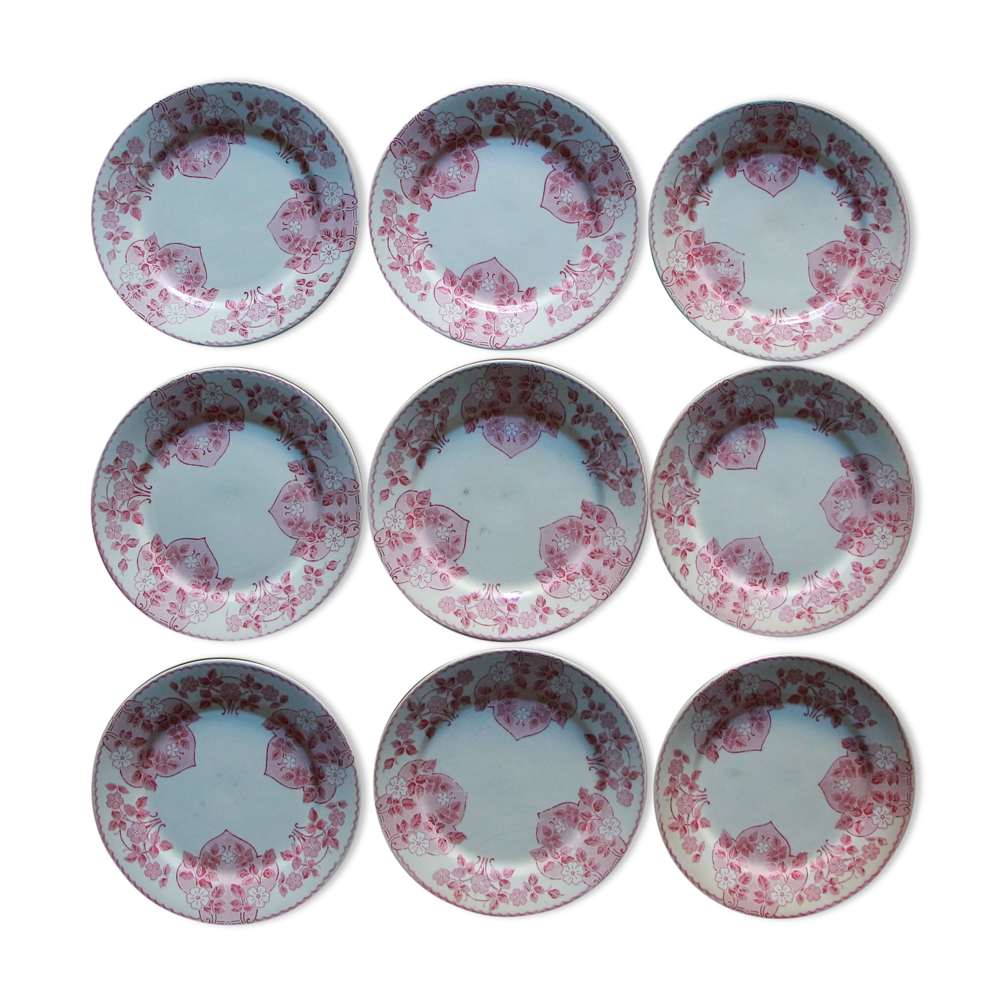 Dessert plates Biarritz de Sarreguemines