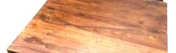 Table basse en bois, table ethnique