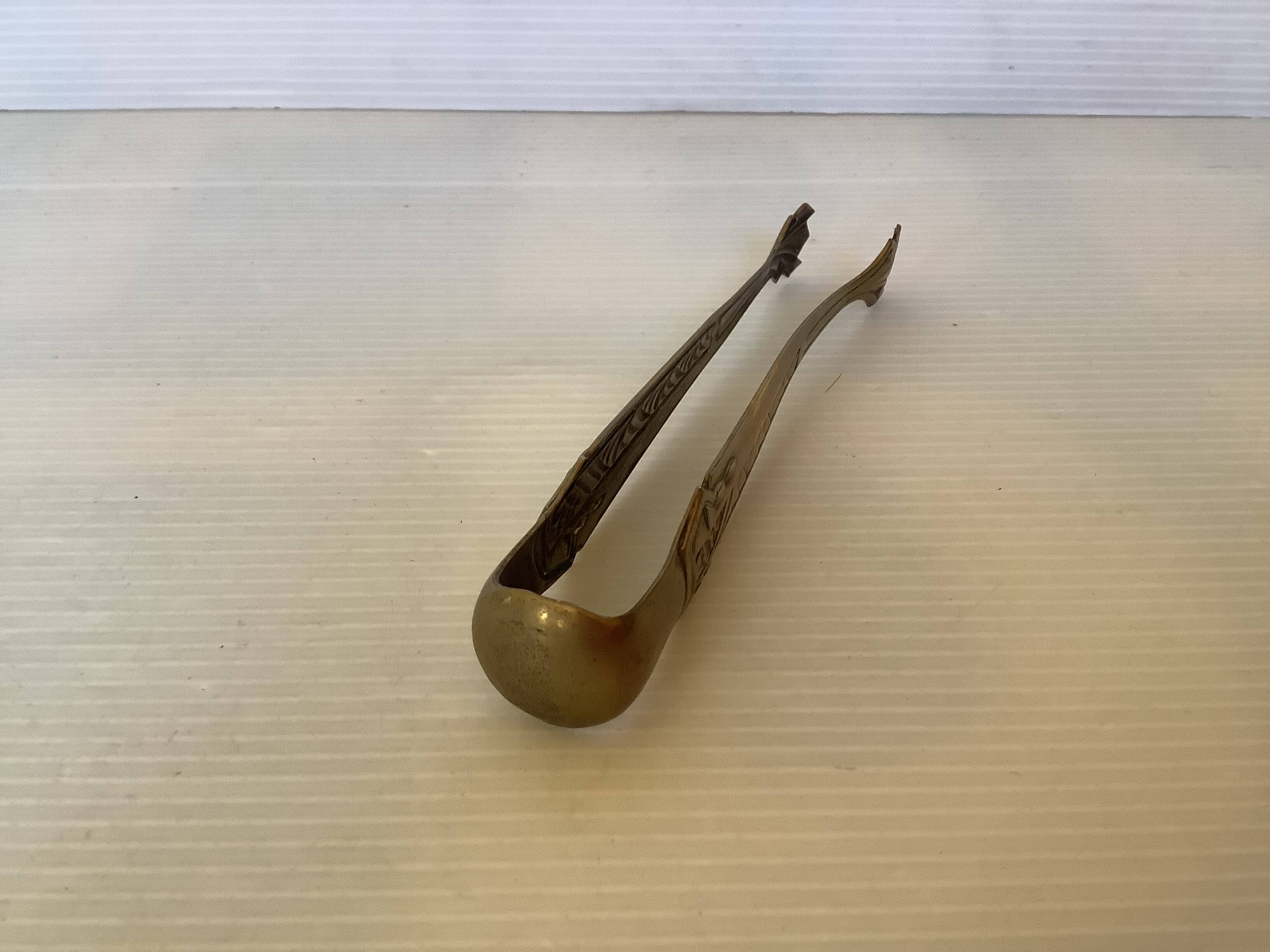 Antique art deco sugar tongs