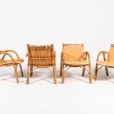 1970's Italian Design Rattan Indoor/Outdoor Set