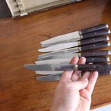 Set of 9 vintage table knives – Ace of Spades