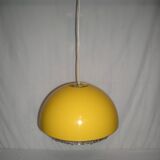 yellow pendant light from the 70s