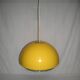 yellow pendant light from the 70s