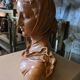 Terracotta bust of a woman