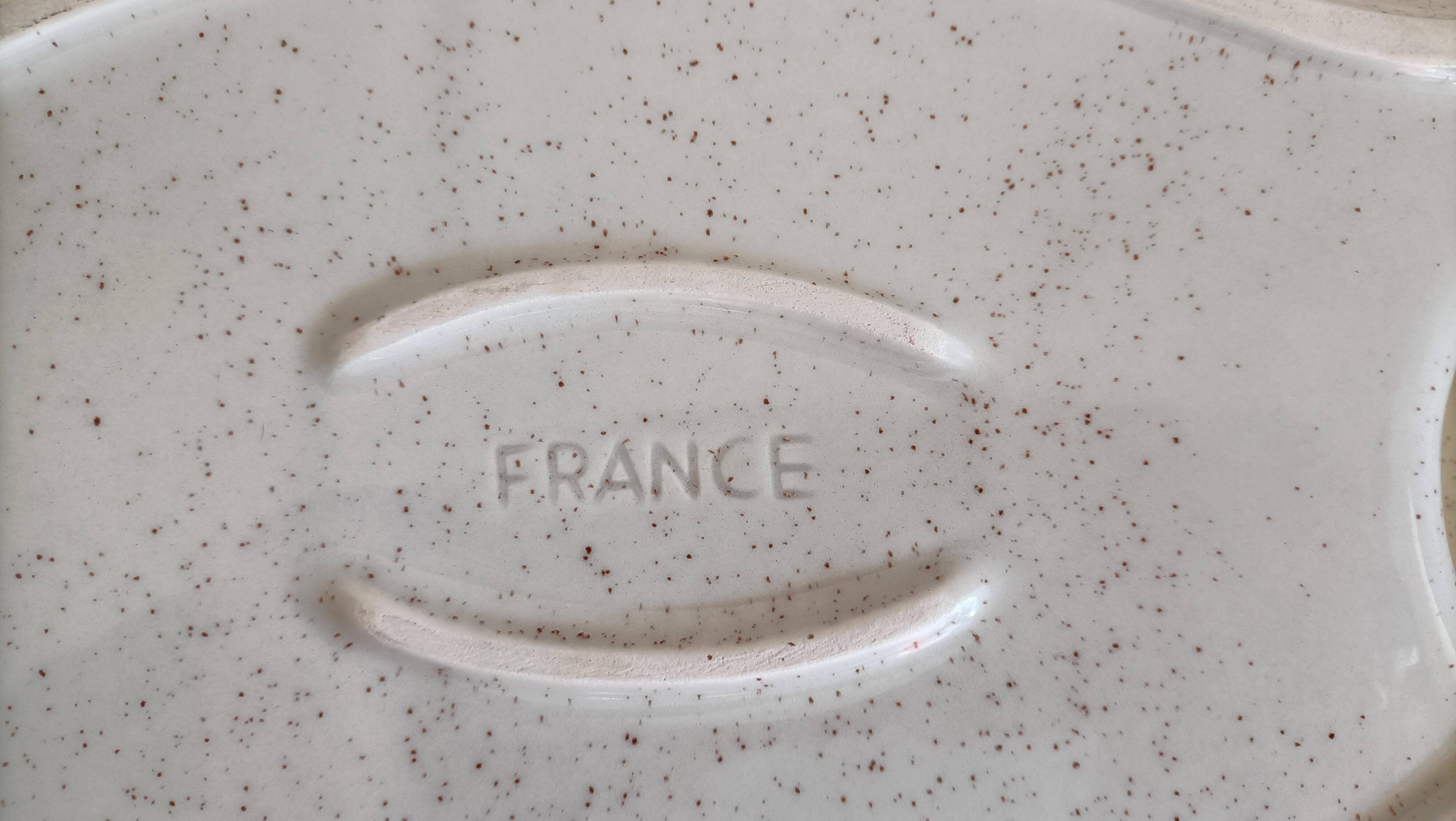 Ceramic foie gras serving dish