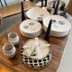 Rattan coffee table