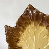 Ceramic leaf empty pocket dish