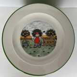 12 Tiffany flat plates gardener model