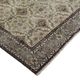 Large Vintage Turkish Carpet Beige Floral 320 x 210 cm