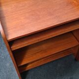 Vintage teak computer table