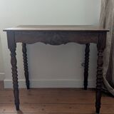 Wooden side desk
