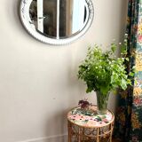 Antique stucco mirror