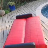 Rockabilly sofa bed