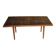 Brown rosewood coffee table with ceramic tile top - Denmark, 1960s