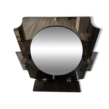 Vintage Italian mirror style ISA, Fontana Arte, 1970s.