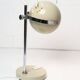 Lampe vintage eyeball beige 1970