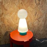 Lampe en opaline vintage design - années 1970