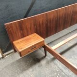 Lit scandinave en palissandre