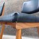 Serie de 4 chaises 1960