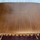 Oval GPlan table in mahogany from the 1970s with a butterfly extension.