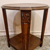 Side table in walnut - Art Deco