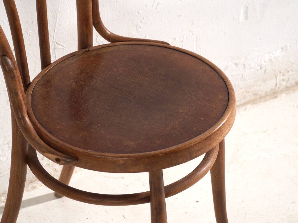 Antique bentwood Thonet chairs – Central Europe, circa 1930 #9 – Set of 2 pieces