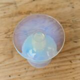 Opalescent glass vase