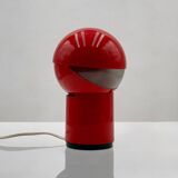 Space Age Lamp 'Sfera Notte' Gagiplast, Vibrant Red, 1970s
