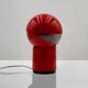 Lampe Space Age « Sfera Notte » Gagiplast, rouge vif, années 1970