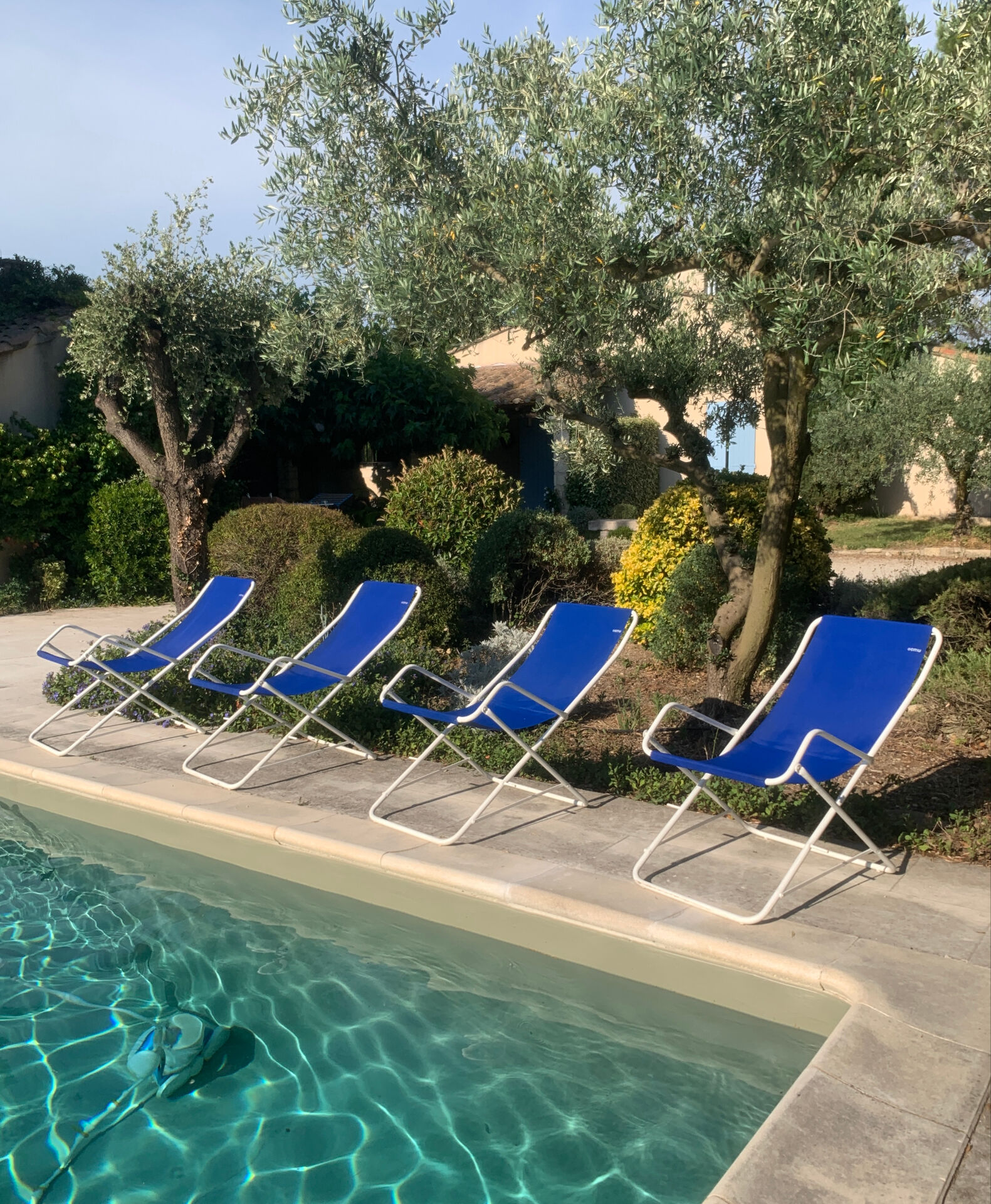 Lot de 4 transats pliants EMU