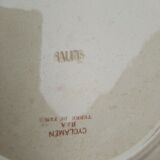 Salins earthenware plates, fer terre