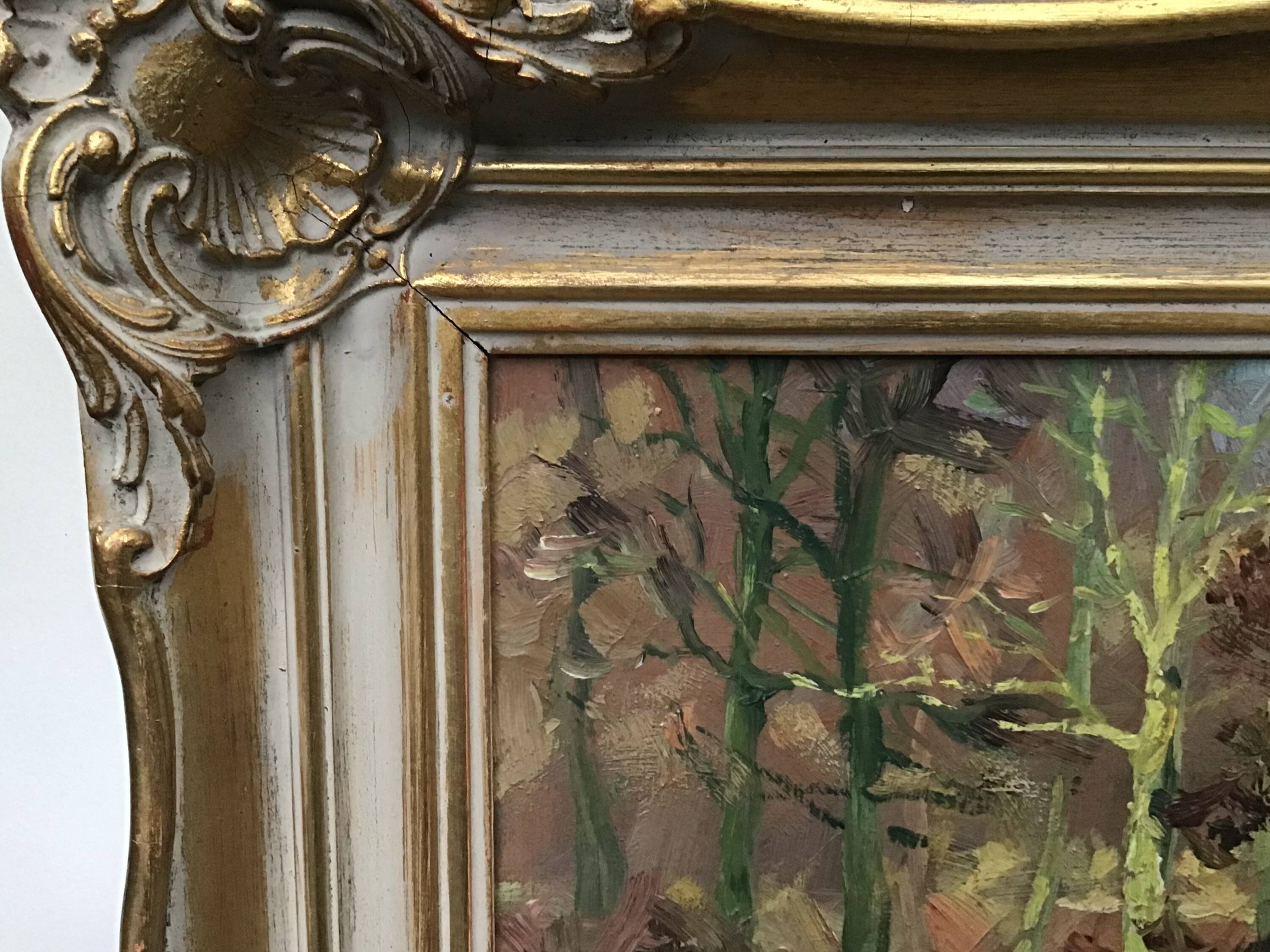 “Stream in the forest” by Modeste-Jean Lhomme. Liège school of landscape