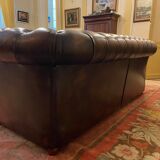 Chesterfield leather vintage sofa
