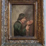Allegorical painting from the late 19th century