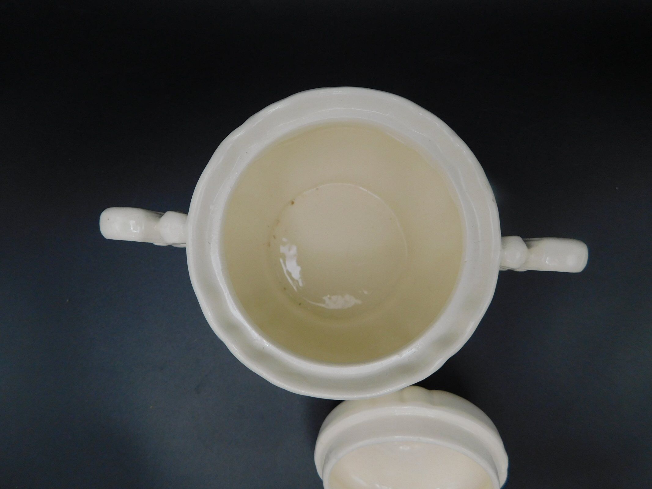 Sugar pot Sarreguemines