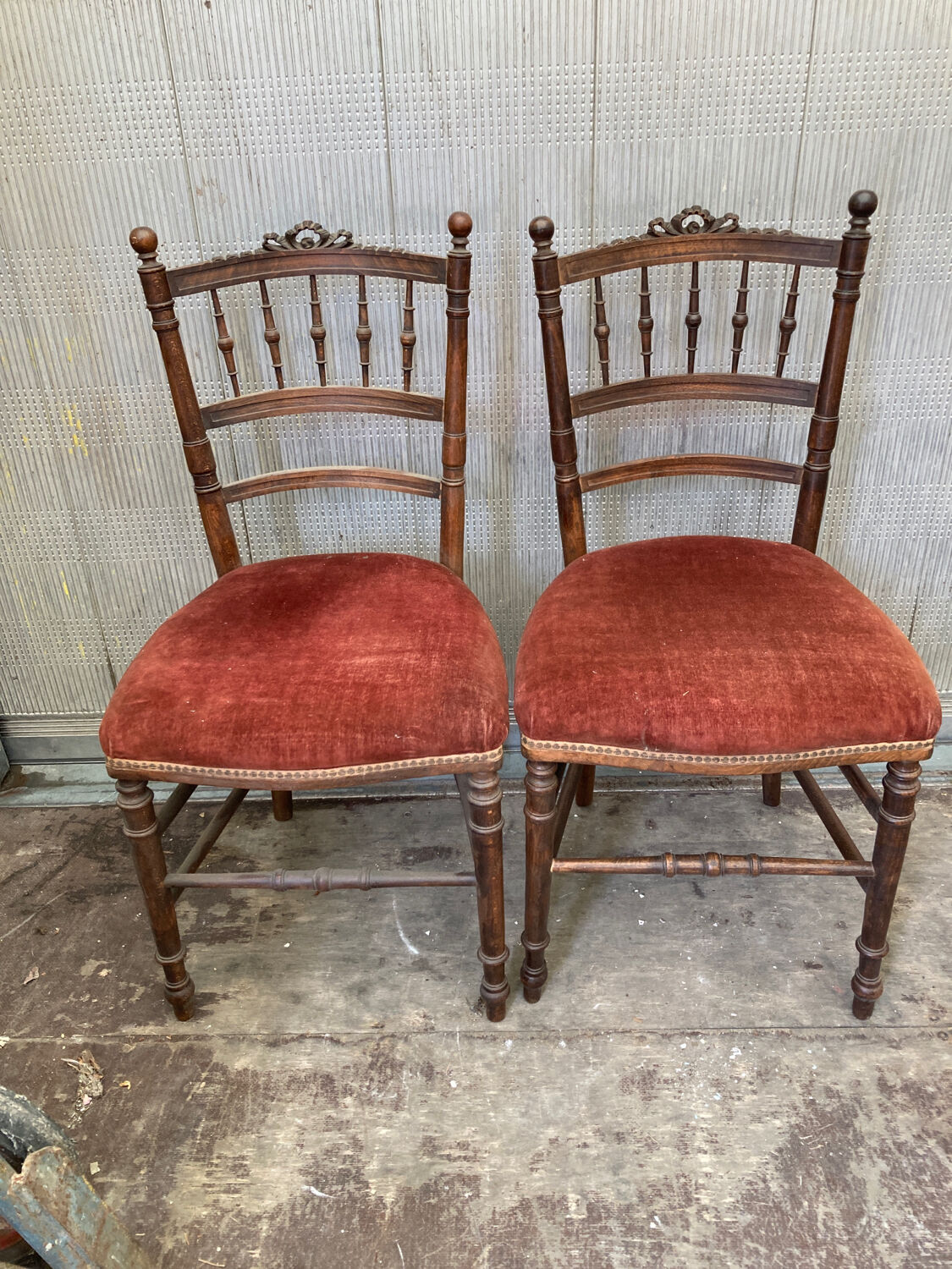 Pair of old chairs