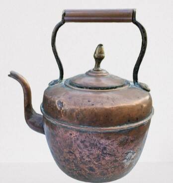 Bouilloire en cuivre. XIXème