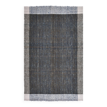 Tapis kilim en laine Kilim Tapi 290x190 cm - Vert Armée, Bleu