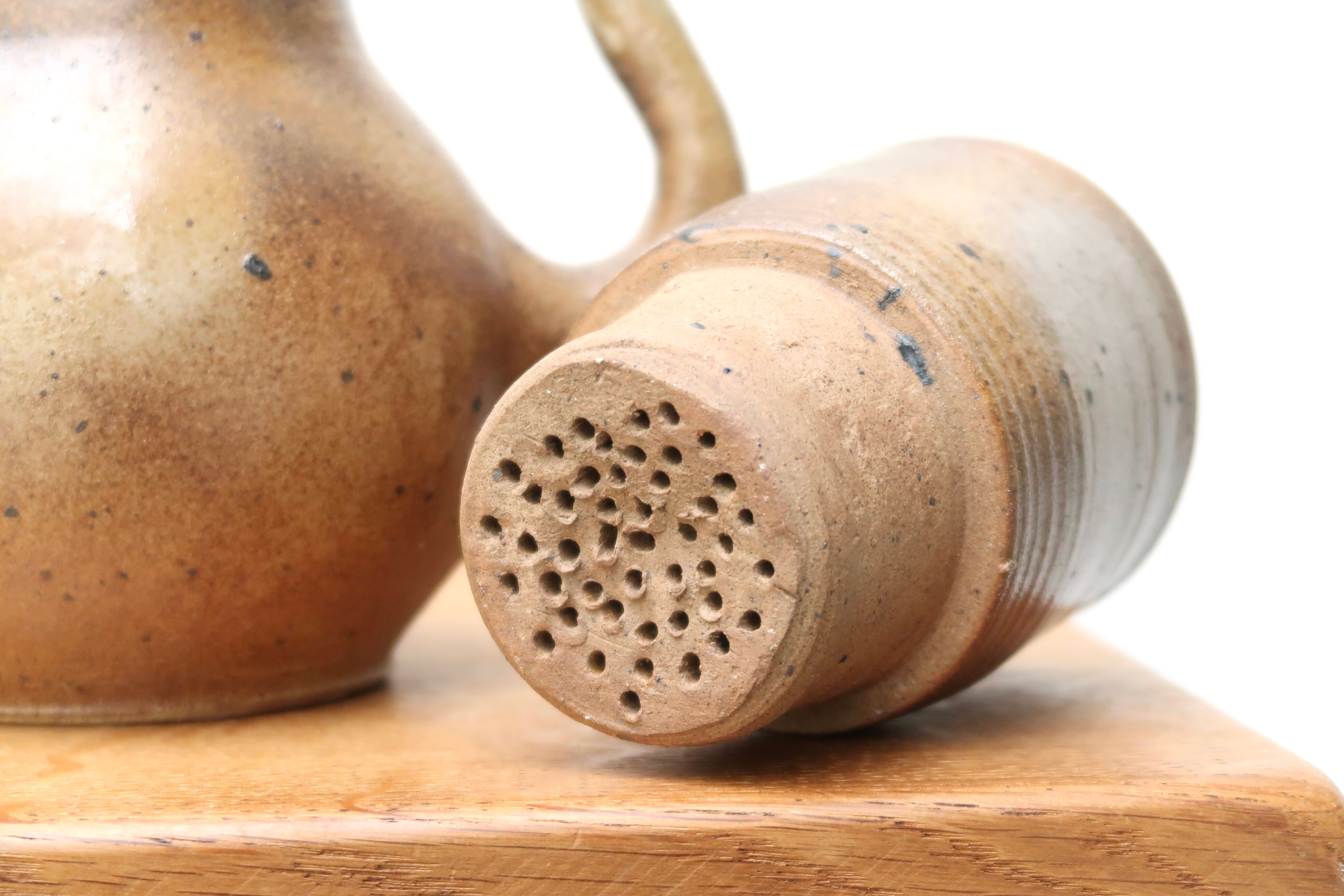 Jacky Coville's stoneware tea pot, 60s