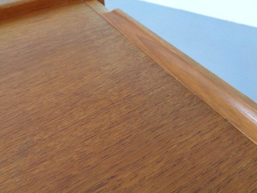 Danish Teak Serving Cart, 1960s