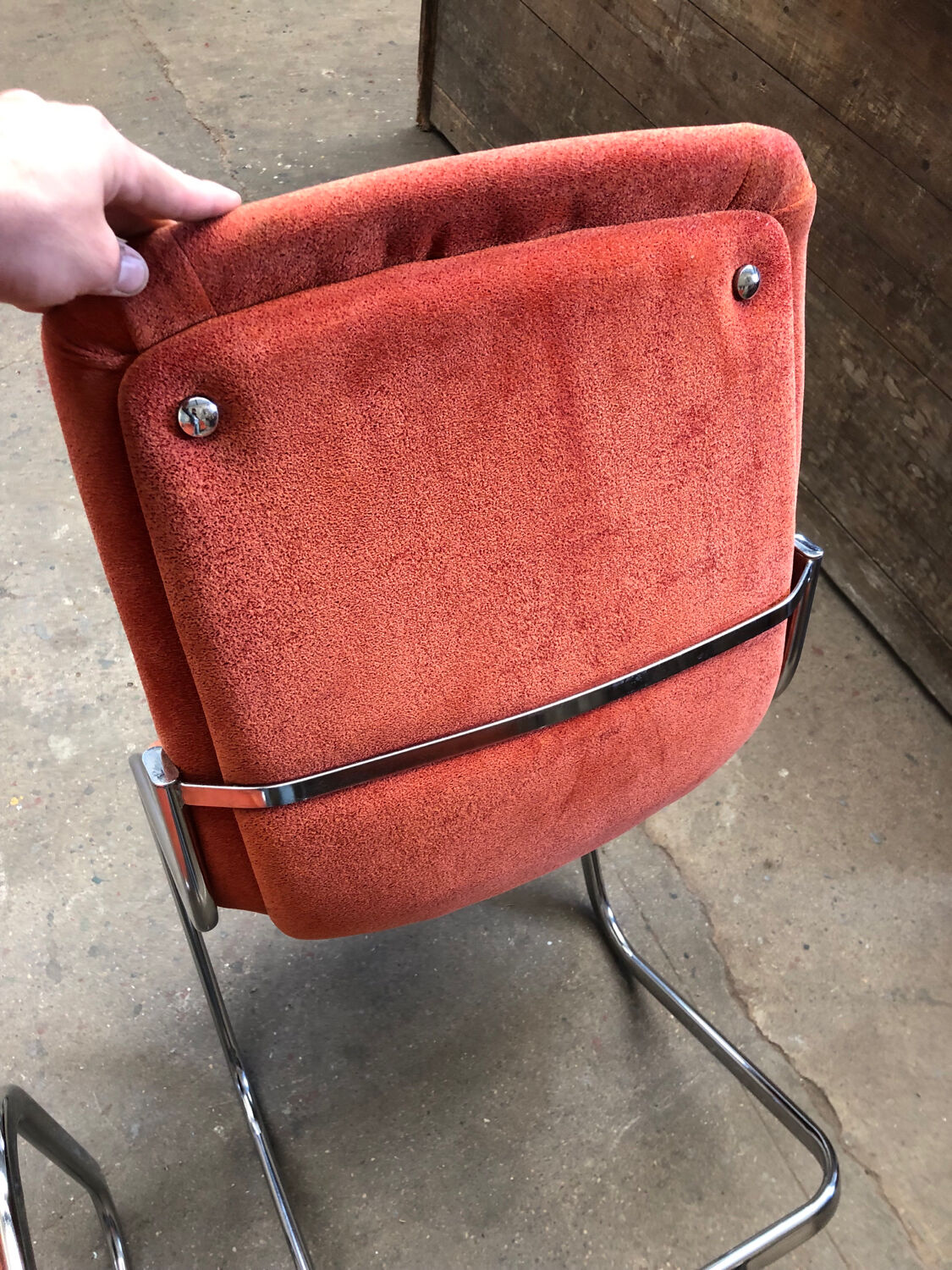 Vintage Willy Rizzo Chairs Circa 1970