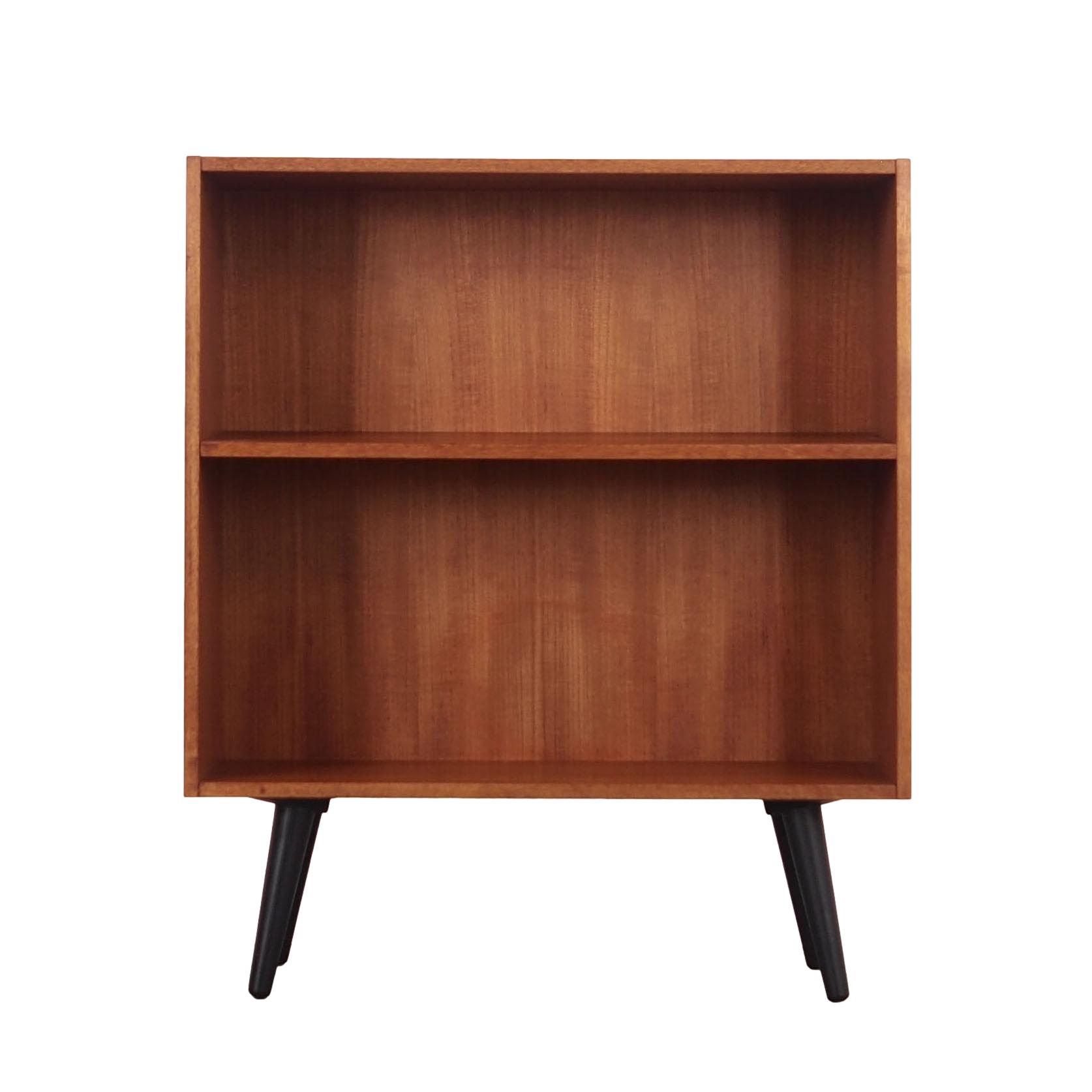 Teak bookcase, Danish design, 1970s, manufactured by Denka