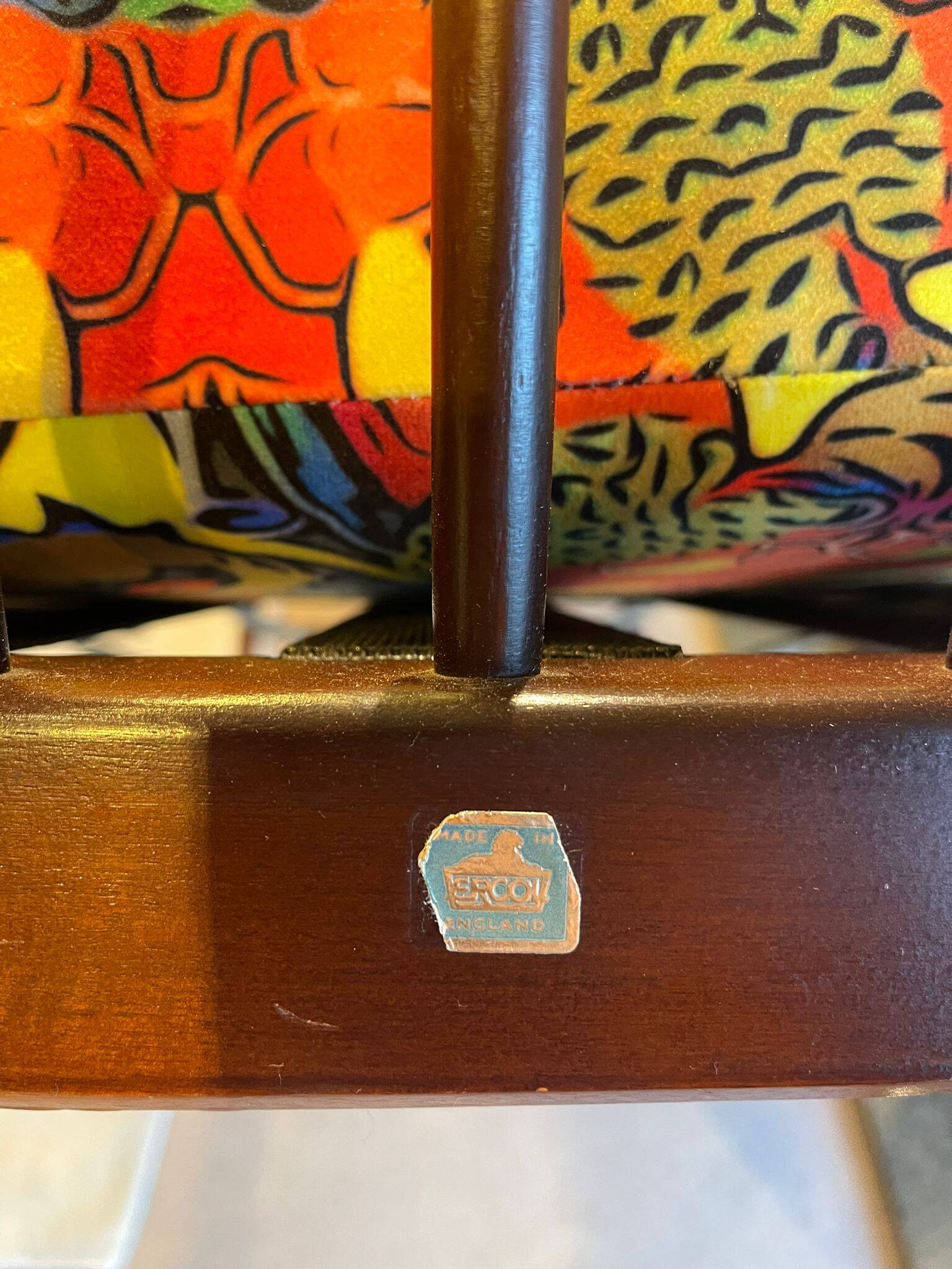 Vintage designer sofa bed Ercol model 355 Lucian Randolph Ercolani