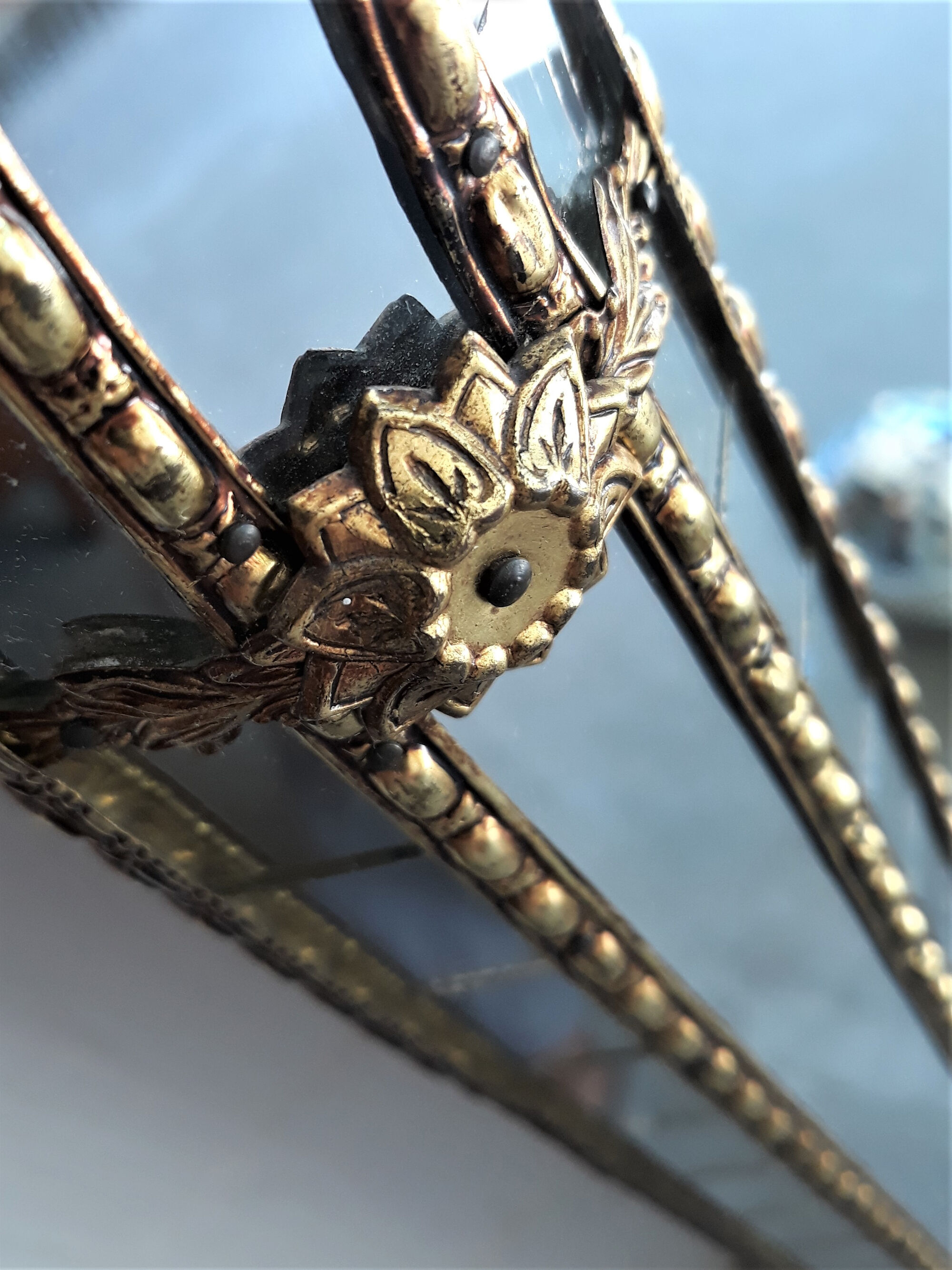 Large close-doors mirror 1960 60x110cm