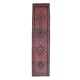 Vintage Turkish hand-knotted runner rug 84x353