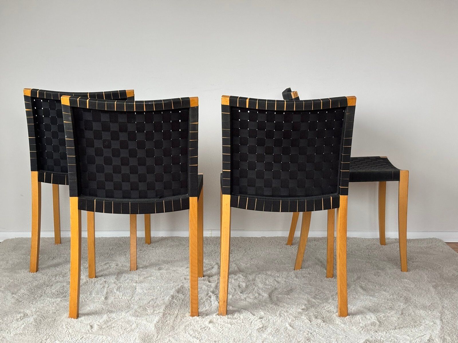 Model 737 chairs by Peter Maly for Thonet, 1990s set of 4
